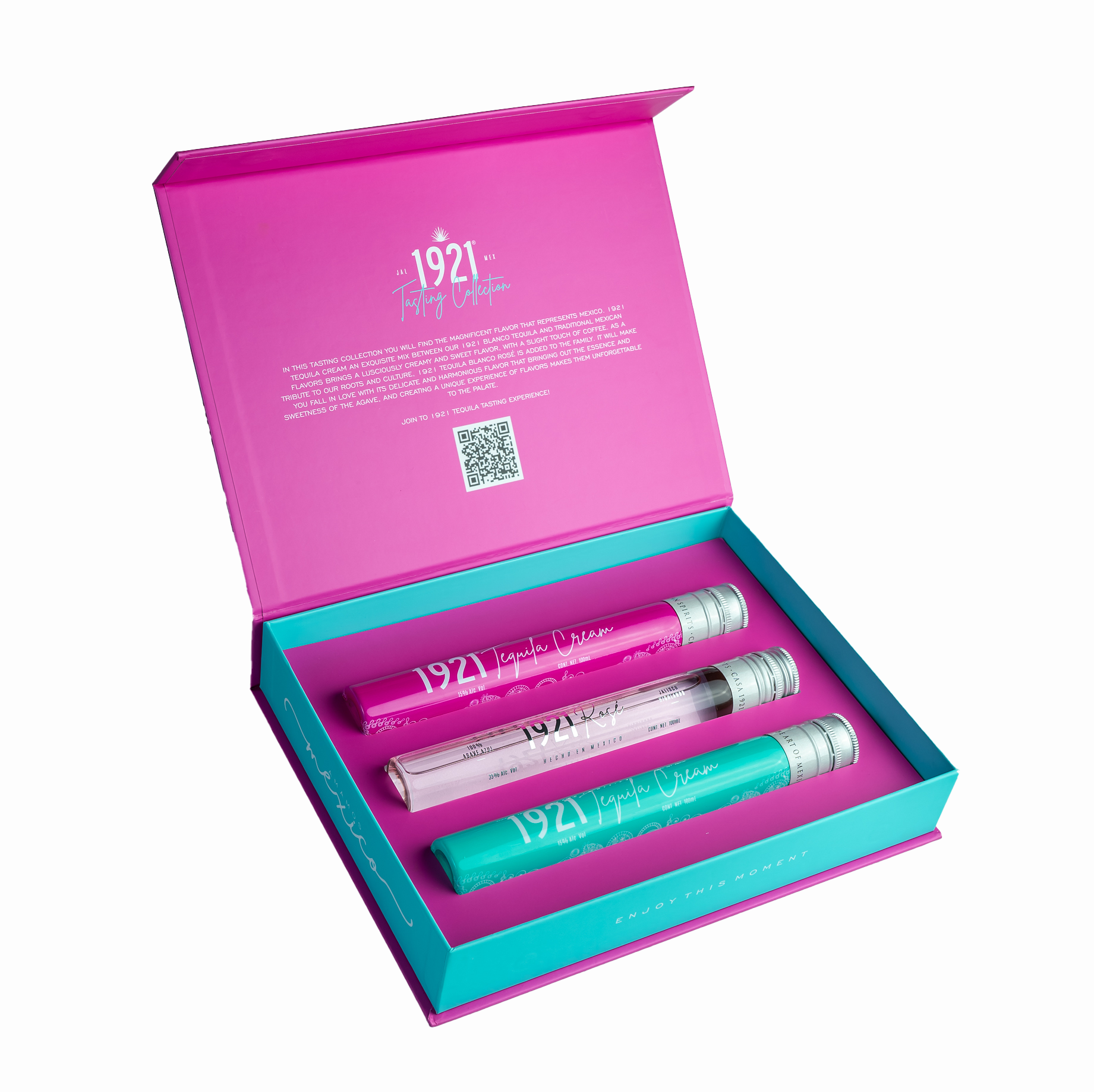 Amamos México Kit con 1921 Crema de Tequila y Rosé