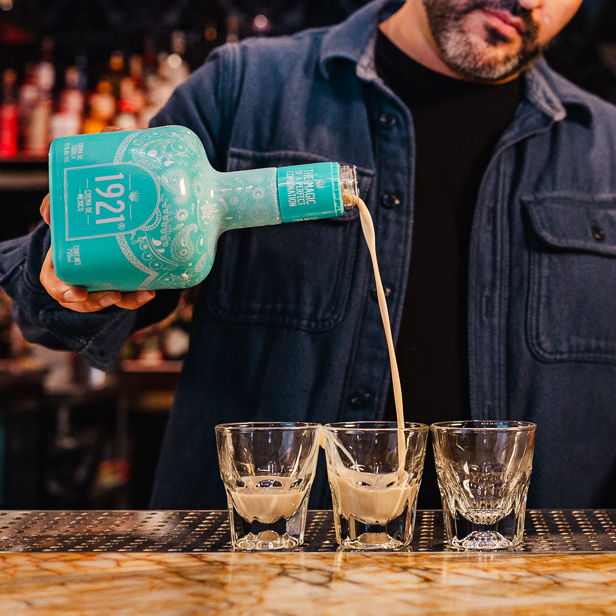 1921 Crema de Tequila 250ml Caja 18pz - Image 4