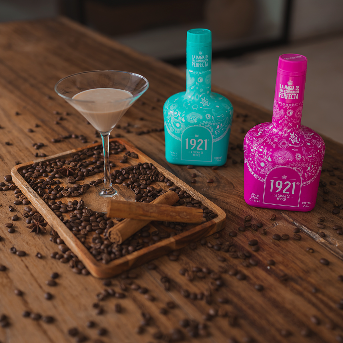 1921 Crema de Tequila 250ml Caja 18pz - Image 3